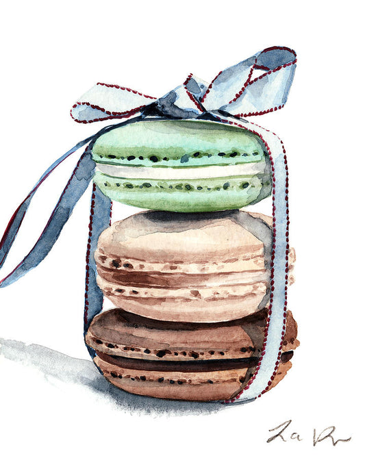 Gift Box of 12 French Macaron